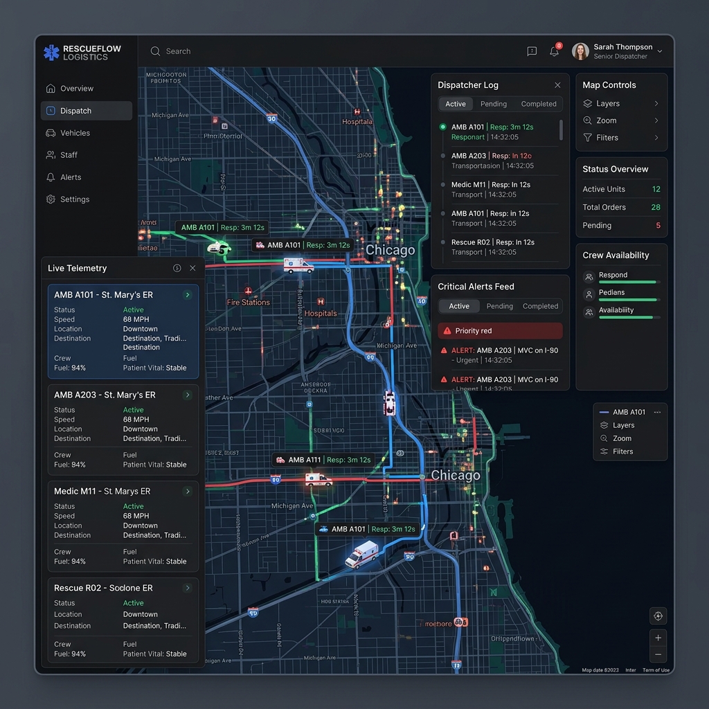 Apex Transit Dispatch App