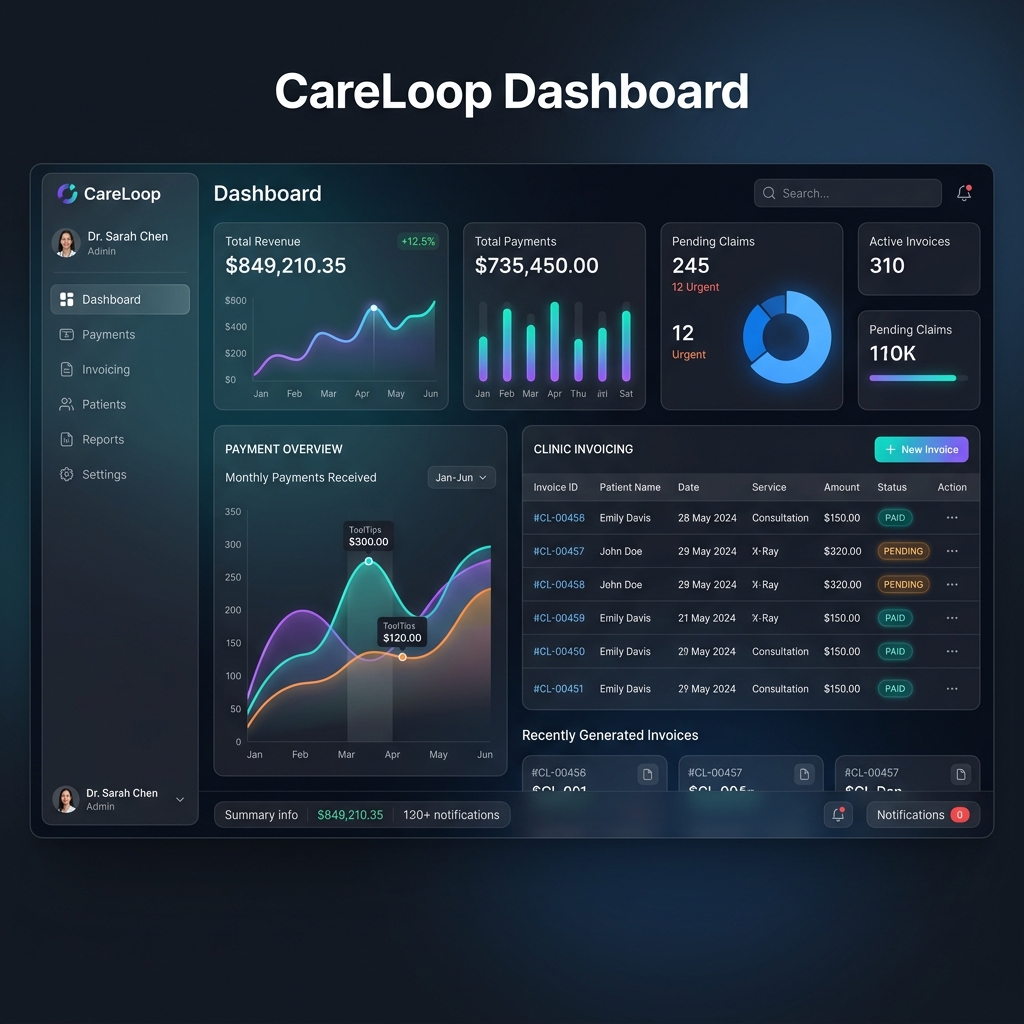 CareLoop Dashboard Interface