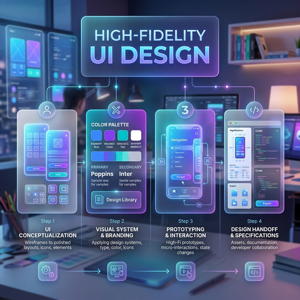 High-Fidelity UI Design
